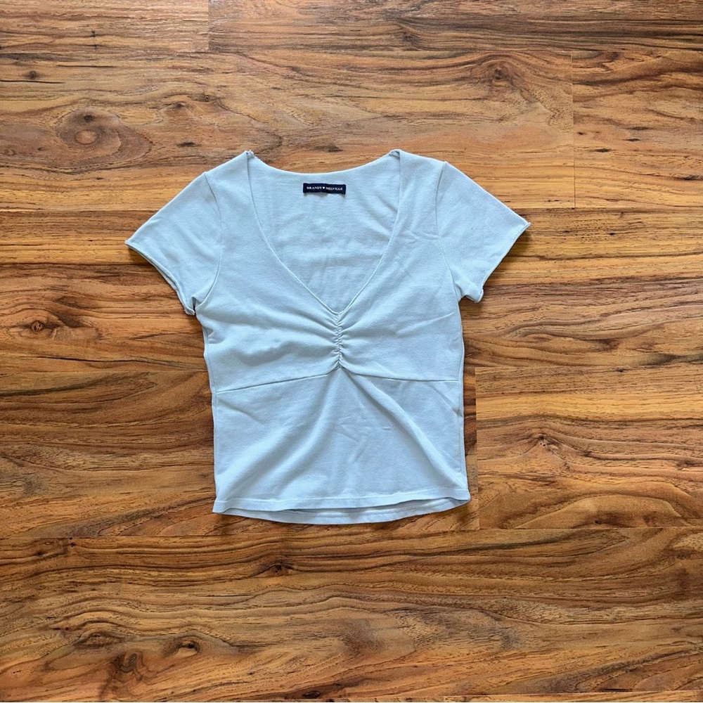 Brandy Melville Gina Top in Light Blue